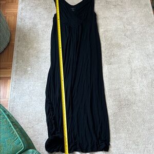 Liz Lange Black Maxi Dress